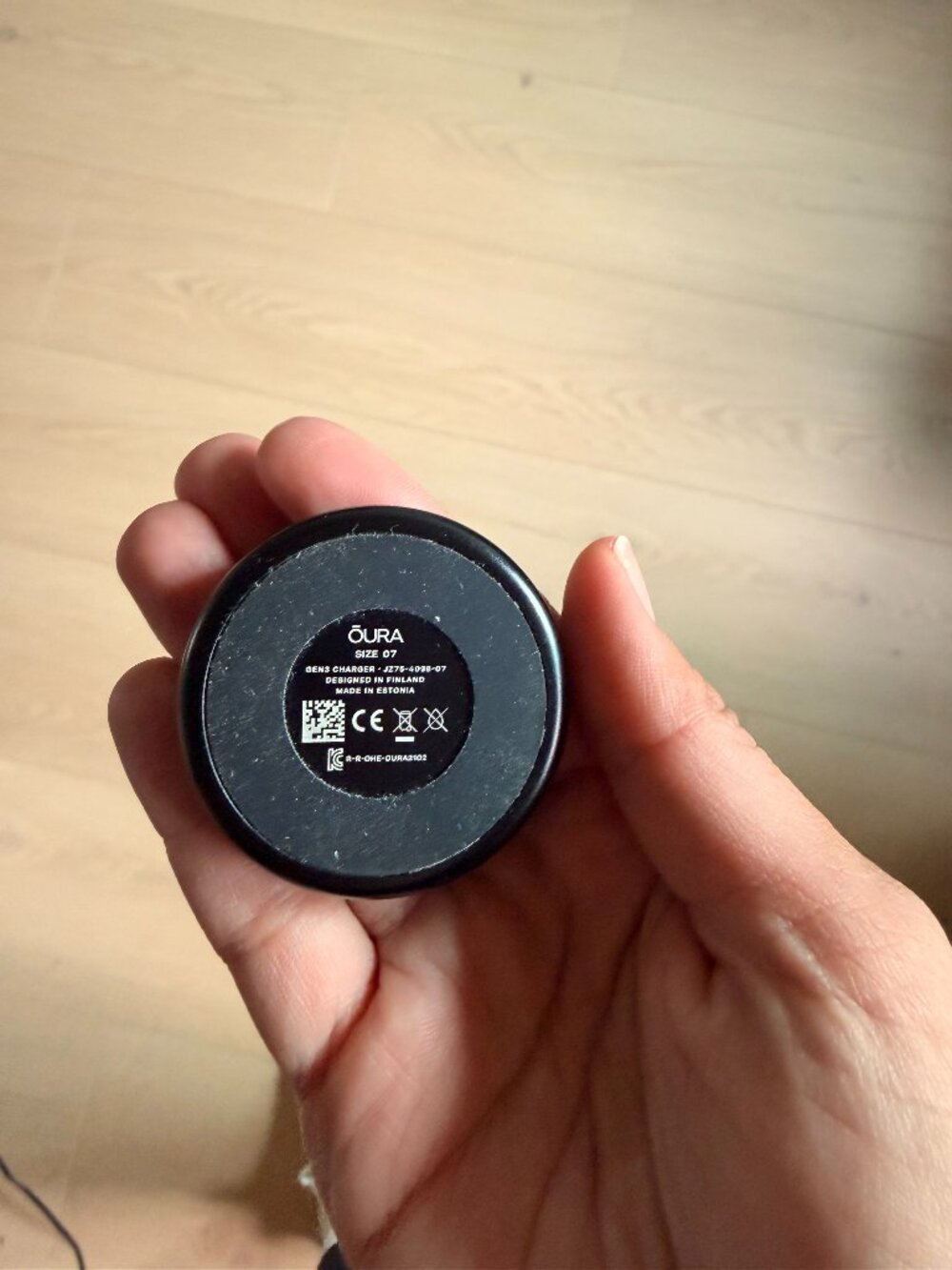 Oura Ring Gen 3 Charger Size 7